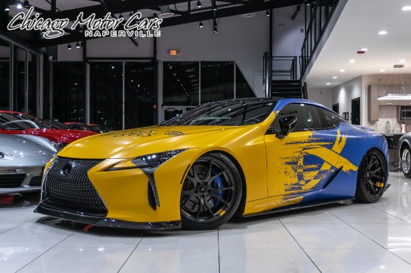 Used 2020 Lexus LC 500 Custom Build Cals Angels Wrapped In Hope Project! for sale Sold at Chicago Motor Cars in West Chicago IL 60185 1