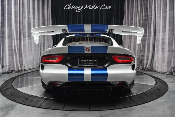 Used 2017 Dodge Viper GTS-R FINAL EDITION! #5 of 100 MADE! ACR PACKAGE! PPF! for sale Sold at Chicago Motor Cars in West Chicago IL 60185 4