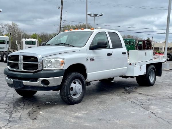 Used 2009 Dodge Ram 3500 Quad Cab ST - Cummins Diesel - 6 Speed Manual for sale Sold at Chicago Motor Cars in West Chicago IL 60185 1