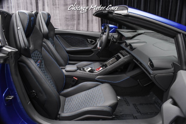 Used-2021-Lamborghini-Huracan-EVO-Spyder-Stunning-Blu-Sideris-Paint-Q-Citura-Stitching