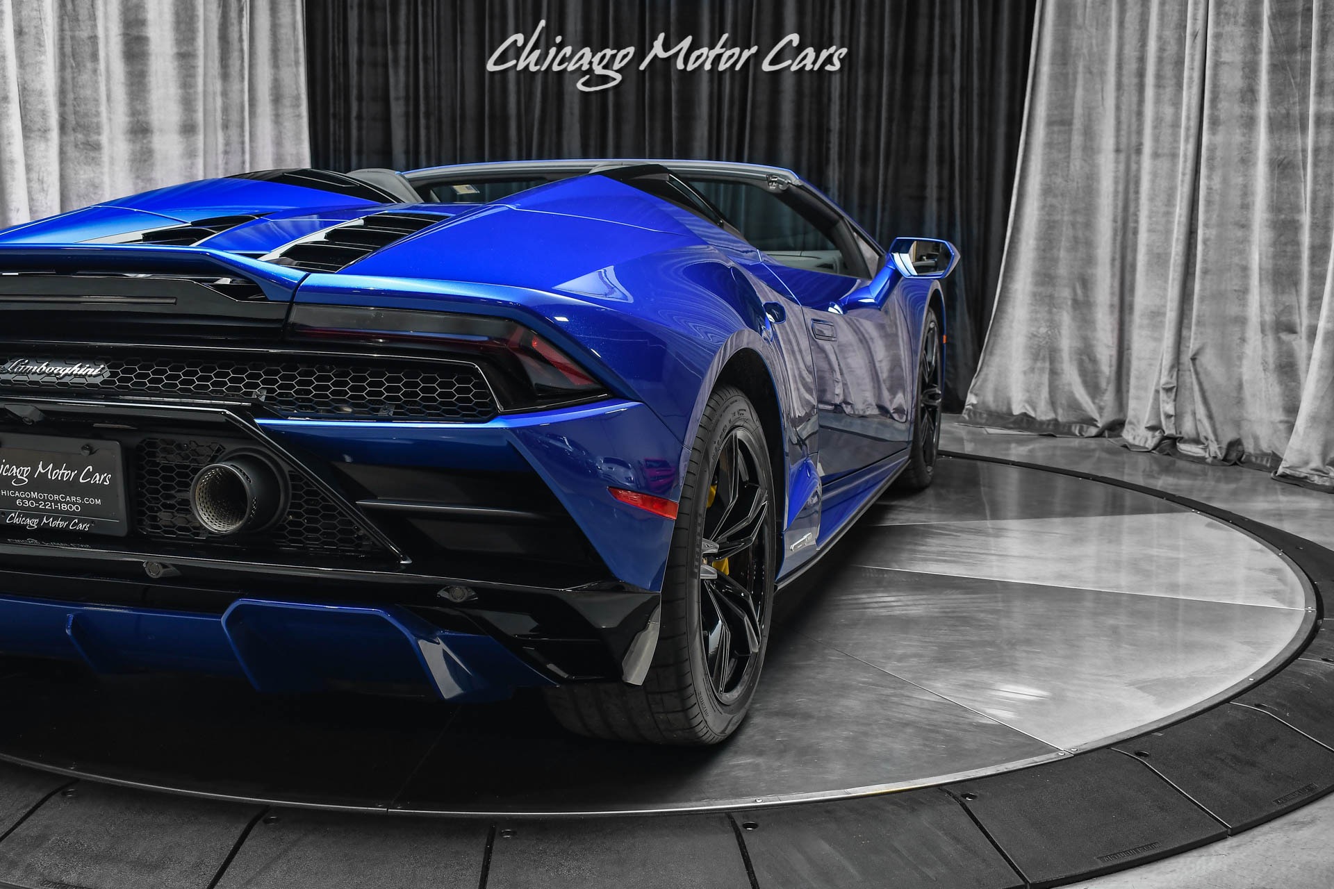 Used-2021-Lamborghini-Huracan-EVO-Spyder-Stunning-Blu-Sideris-Paint-Q-Citura-Stitching