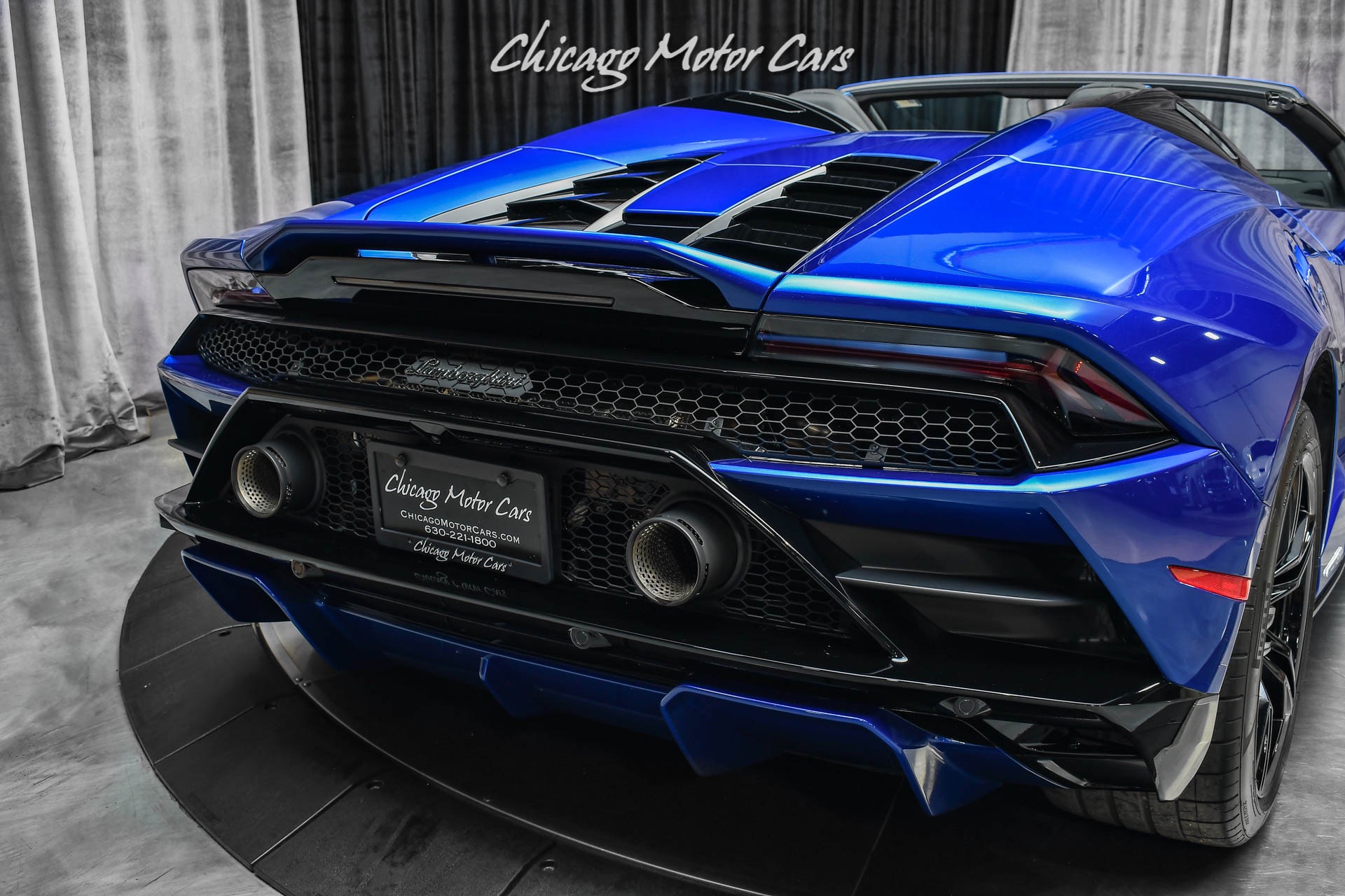 Used-2021-Lamborghini-Huracan-EVO-Spyder-Stunning-Blu-Sideris-Paint-Q-Citura-Stitching