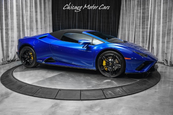 Used-2021-Lamborghini-Huracan-EVO-Spyder-Stunning-Blu-Sideris-Paint-Q-Citura-Stitching