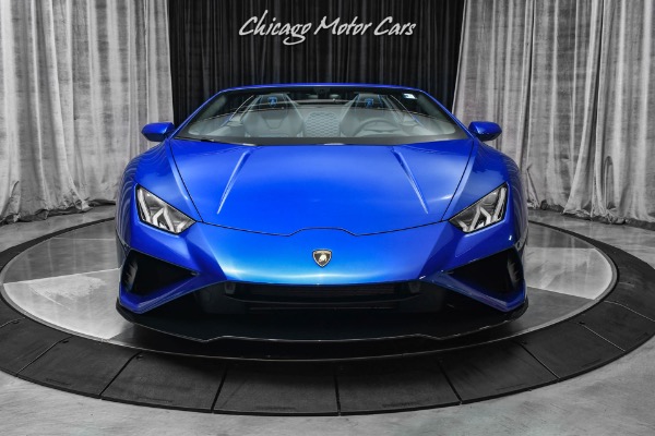 Used-2021-Lamborghini-Huracan-EVO-Spyder-Stunning-Blu-Sideris-Paint-Q-Citura-Stitching