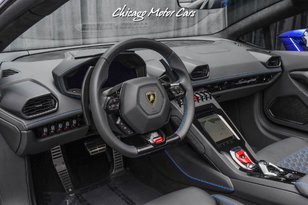 Used-2021-Lamborghini-Huracan-EVO-Spyder-Stunning-Blu-Sideris-Paint-Q-Citura-Stitching