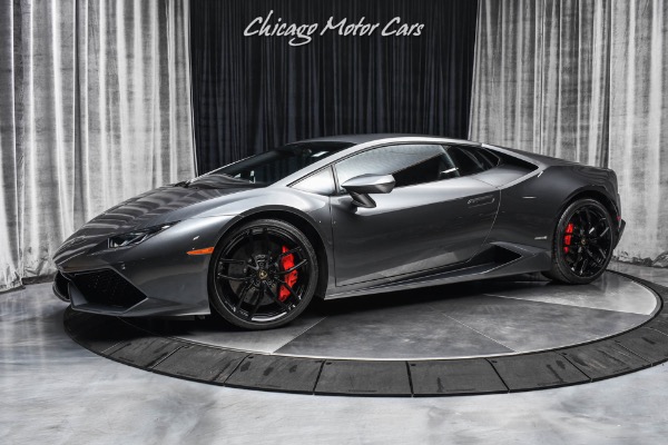 Used 2015 Lamborghini Huracan LP610-4 Coupe Sport Exhaust! Carbon Ceramic Brakes! Lift System! for sale Sold at Chicago Motor Cars in West Chicago IL 60185 1