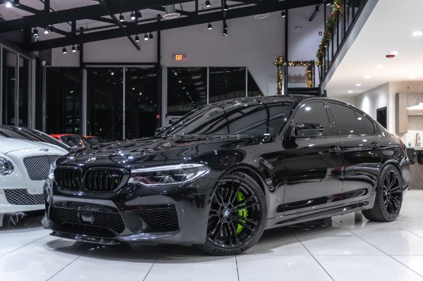 Used 2018 BMW M5 MSRP $121K +DRIVER ASSIST! EXECUTIVE PKG! TUNE +CARBON FIBER EXT UPGRADES! for sale Sold at Chicago Motor Cars in West Chicago IL 60185 2