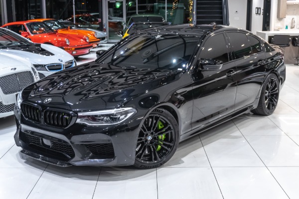 Used 2018 BMW M5 MSRP $121K +DRIVER ASSIST! EXECUTIVE PKG! TUNE +CARBON FIBER EXT UPGRADES! for sale Sold at Chicago Motor Cars in West Chicago IL 60185 3