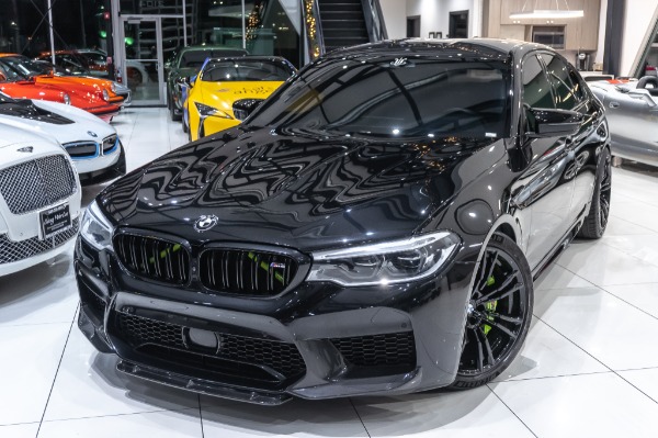 Used 2018 BMW M5 MSRP $121K +DRIVER ASSIST! EXECUTIVE PKG! TUNE +CARBON FIBER EXT UPGRADES! for sale Sold at Chicago Motor Cars in West Chicago IL 60185 4