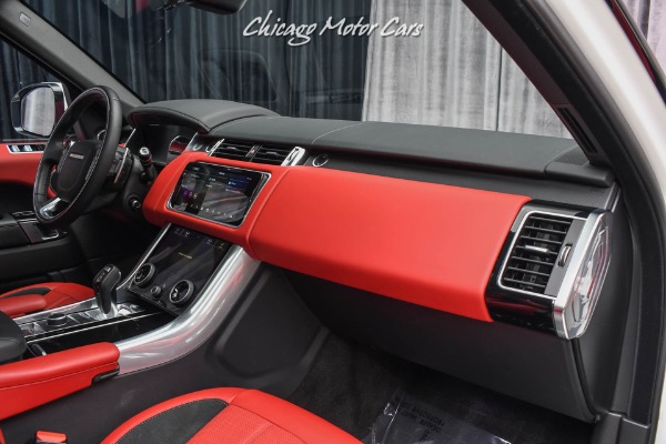 Used-2020-Land-Rover-Range-Rover-Sport-P525-HSE-Dynamic-Pearl-White-LOADED-Red-Interior-HOT