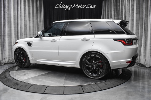 Used 2020 Land Rover Range Rover Sport P525 HSE Dynamic Pearl White LOADED Red Interior HOT for sale Sold at Chicago Motor Cars in West Chicago IL 60185 3