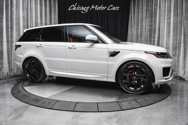 Used-2020-Land-Rover-Range-Rover-Sport-P525-HSE-Dynamic-Pearl-White-LOADED-Red-Interior-HOT