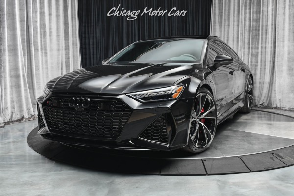 Used 2021 Audi RS7 4.0T quattro ONLY 643 MILES! EXEC PACK-BLACK OPTICS for sale Sold at Chicago Motor Cars in West Chicago IL 60185 2