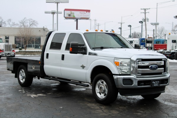 Used 2013 Ford F-350 Super Duty XLT 4x4 Diesel Flat Bed with 5th Wheel for sale Sold at Chicago Motor Cars in West Chicago IL 60185 4
