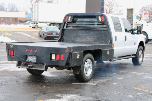 Used 2013 Ford F-350 Super Duty XLT 4x4 Diesel Flat Bed with 5th Wheel for sale Sold at Chicago Motor Cars in West Chicago IL 60185 6