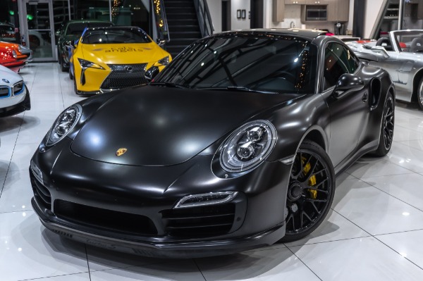 Used 2014 Porsche 911 Turbo S Coupe Cobb Accesport! Matte Black Wrap! $189,900 MSRP! for sale Sold at Chicago Motor Cars in West Chicago IL 60185 4