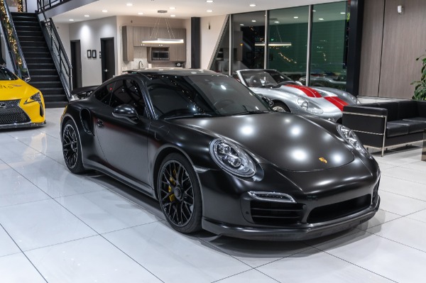 Used 2014 Porsche 911 Turbo S Coupe Cobb Accesport! Matte Black Wrap! $189,900 MSRP! for sale Sold at Chicago Motor Cars in West Chicago IL 60185 6