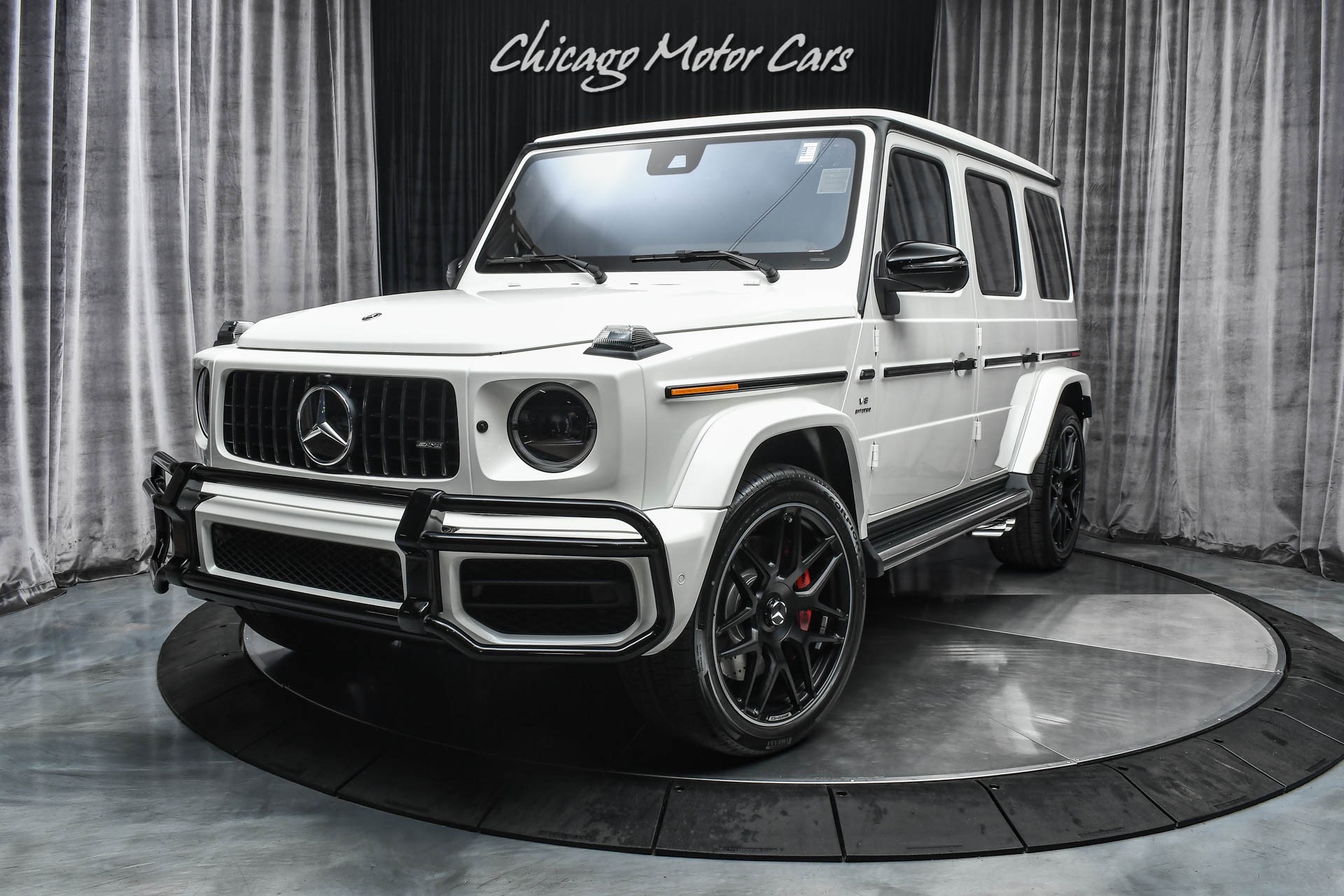 Used 21 Mercedes Benz G63 Amg 4 Matic Suv Designo Diamond White Metallic G Manufaktur Interior For Sale Special Pricing Chicago Motor Cars Stock