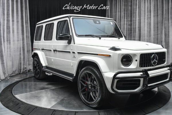 Used-2021-Mercedes-Benz-G63-AMG-4-Matic-SUV-designo-Diamond-White-Metallic-G-Manufaktur-Interior