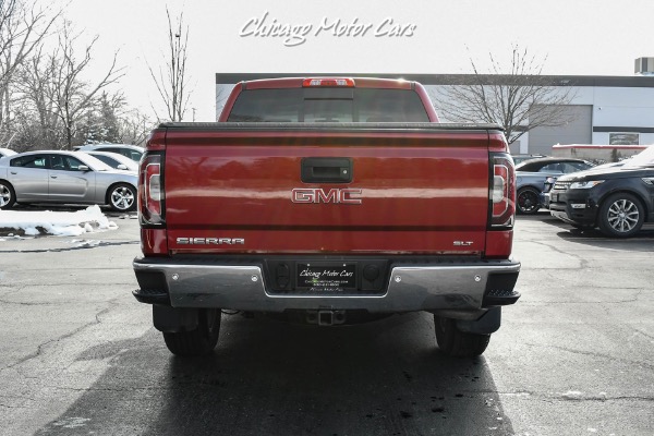 Used 2018 GMC Sierra 1500 SLT Crew Cab 4x4 Pickup LOADED Only 32k Miles for sale Sold at Chicago Motor Cars in West Chicago IL 60185 4