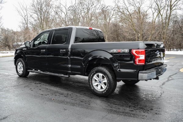 Used 2019 Ford F-150 XLT 4x4 SuperCrew Pickup 5.0L V8 SB Black 21k Miles F150 for sale Sold at Chicago Motor Cars in West Chicago IL 60185 3