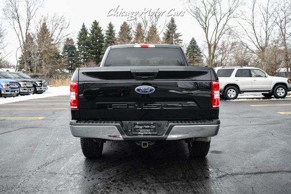 Used 2019 Ford F-150 XLT 4x4 SuperCrew Pickup 5.0L V8 SB Black 21k Miles F150 for sale Sold at Chicago Motor Cars in West Chicago IL 60185 4