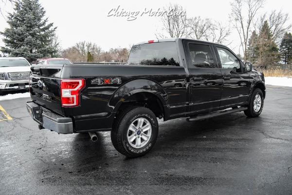 Used 2019 Ford F-150 XLT 4x4 SuperCrew Pickup 5.0L V8 SB Black 21k Miles F150 for sale Sold at Chicago Motor Cars in West Chicago IL 60185 5