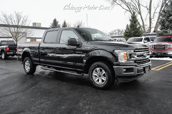 Used 2019 Ford F-150 XLT 4x4 SuperCrew Pickup 5.0L V8 SB Black 21k Miles F150 for sale Sold at Chicago Motor Cars in West Chicago IL 60185 6