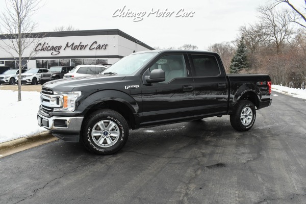Used 2020 Ford F150 XLT Crew Cab 4x4 3.5 Turbocharged Navigation for sale Sold at Chicago Motor Cars in West Chicago IL 60185 1