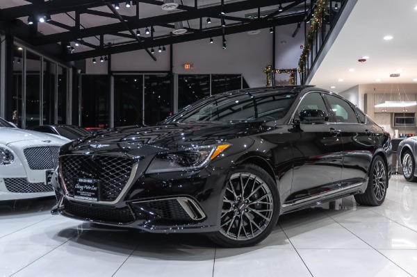 Used 2019 Genesis G80 3.3T Sport AWD APPLE CAR PLAY! LEXICON SOUND! NAV! HEADS UP DISPLAY! for sale Sold at Chicago Motor Cars in West Chicago IL 60185 2