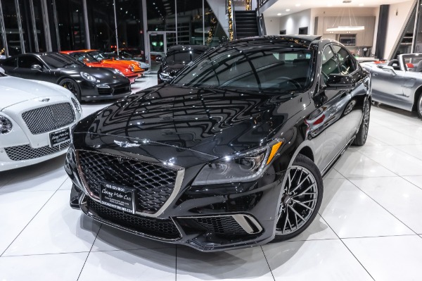 Used 2019 Genesis G80 3.3T Sport AWD APPLE CAR PLAY! LEXICON SOUND! NAV! HEADS UP DISPLAY! for sale Sold at Chicago Motor Cars in West Chicago IL 60185 3