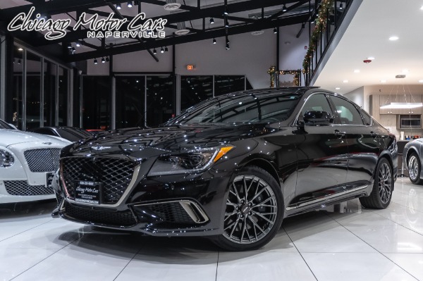 Used 2019 Genesis G80 3.3T Sport AWD APPLE CAR PLAY! LEXICON SOUND! NAV! HEADS UP DISPLAY! for sale Sold at Chicago Motor Cars in West Chicago IL 60185 1
