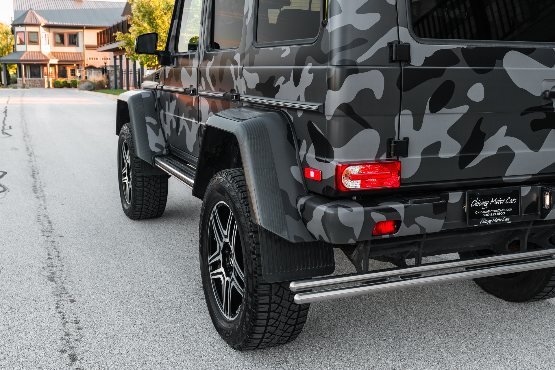 Used-2017-Mercedes-Benz-G550-4x4-Squared-SUV-LOW-Miles-Electric-Beam-Paint-Custom-Camo-Wrap-1-of-300