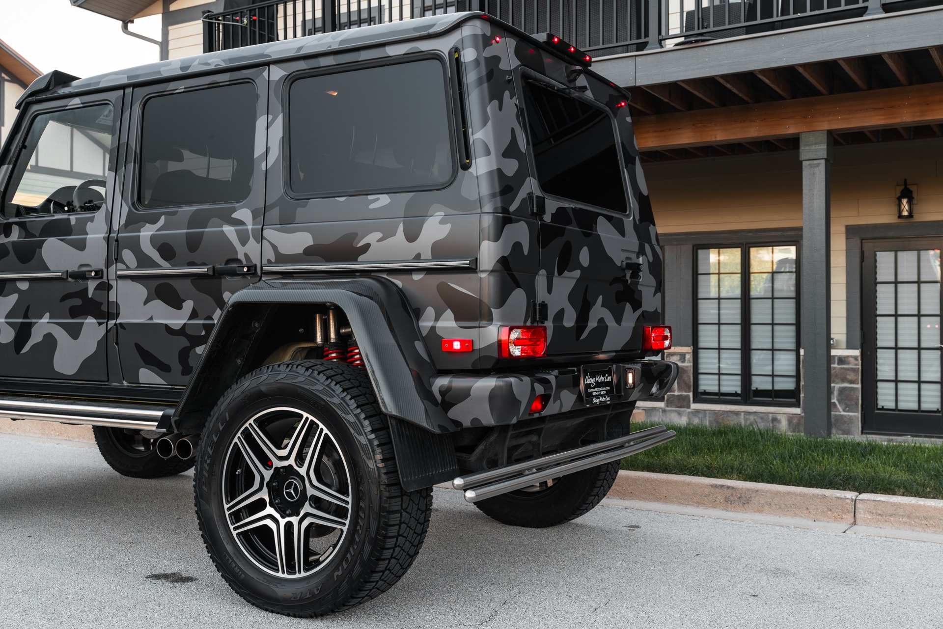 Used-2017-Mercedes-Benz-G550-4x4-Squared-SUV-LOW-Miles-Electric-Beam-Paint-Custom-Camo-Wrap-1-of-300