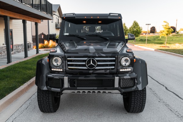 Used-2017-Mercedes-Benz-G550-4x4-Squared-SUV-LOW-Miles-Electric-Beam-Paint-Custom-Camo-Wrap-1-of-300