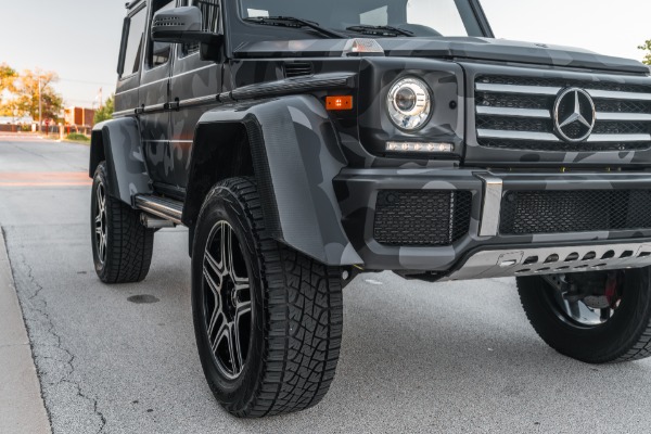 Used-2017-Mercedes-Benz-G550-4x4-Squared-SUV-LOW-Miles-Electric-Beam-Paint-Custom-Camo-Wrap-1-of-300