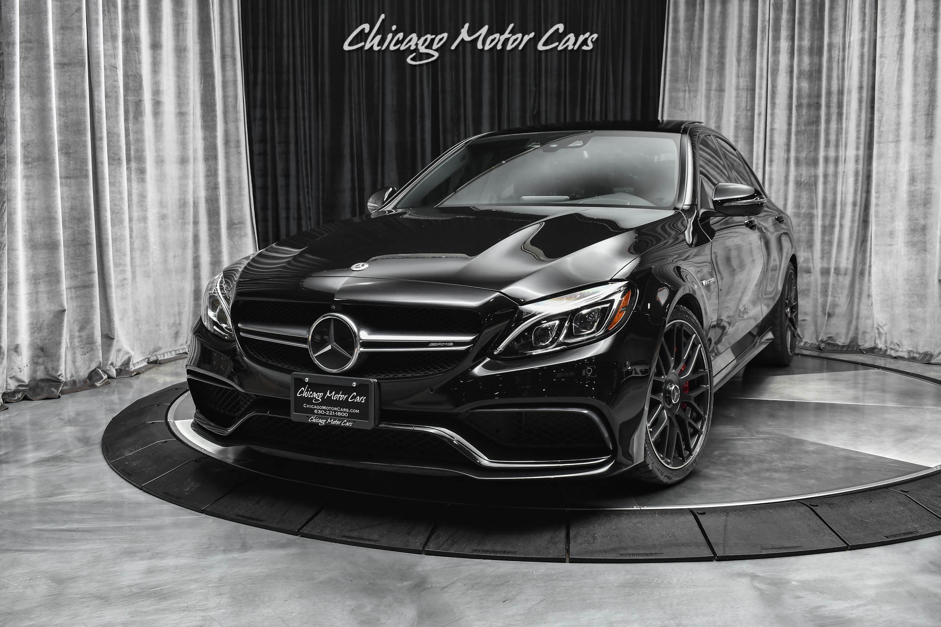 Used-2018-Mercedes-Benz-C63-S-AMG-Performance-Exhaust-Carbon-Fiber-RARE-Triple-Black