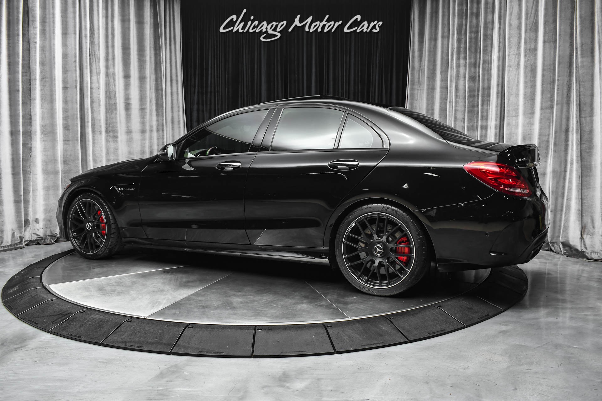 Used-2018-Mercedes-Benz-C63-S-AMG-Performance-Exhaust-Carbon-Fiber-RARE-Triple-Black