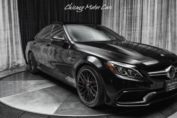 Used-2018-Mercedes-Benz-C63-S-AMG-Performance-Exhaust-Carbon-Fiber-RARE-Triple-Black