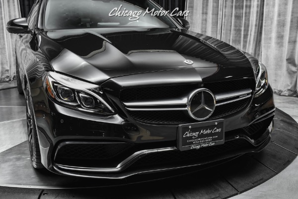 Used-2018-Mercedes-Benz-C63-S-AMG-Performance-Exhaust-Carbon-Fiber-RARE-Triple-Black