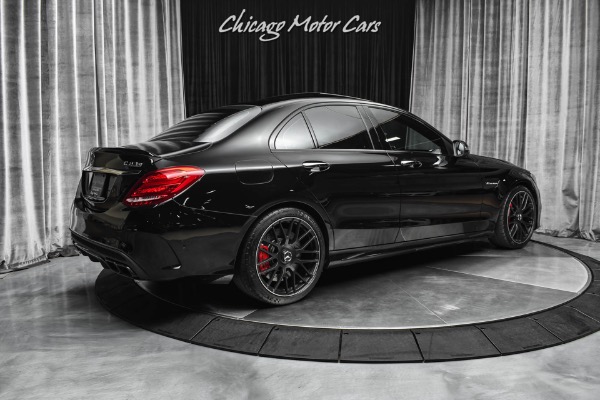 Used 2018 Mercedes-Benz C63 S AMG Performance Exhaust! Carbon Fiber! RARE Triple Black! for sale Sold at Chicago Motor Cars in West Chicago IL 60185 5