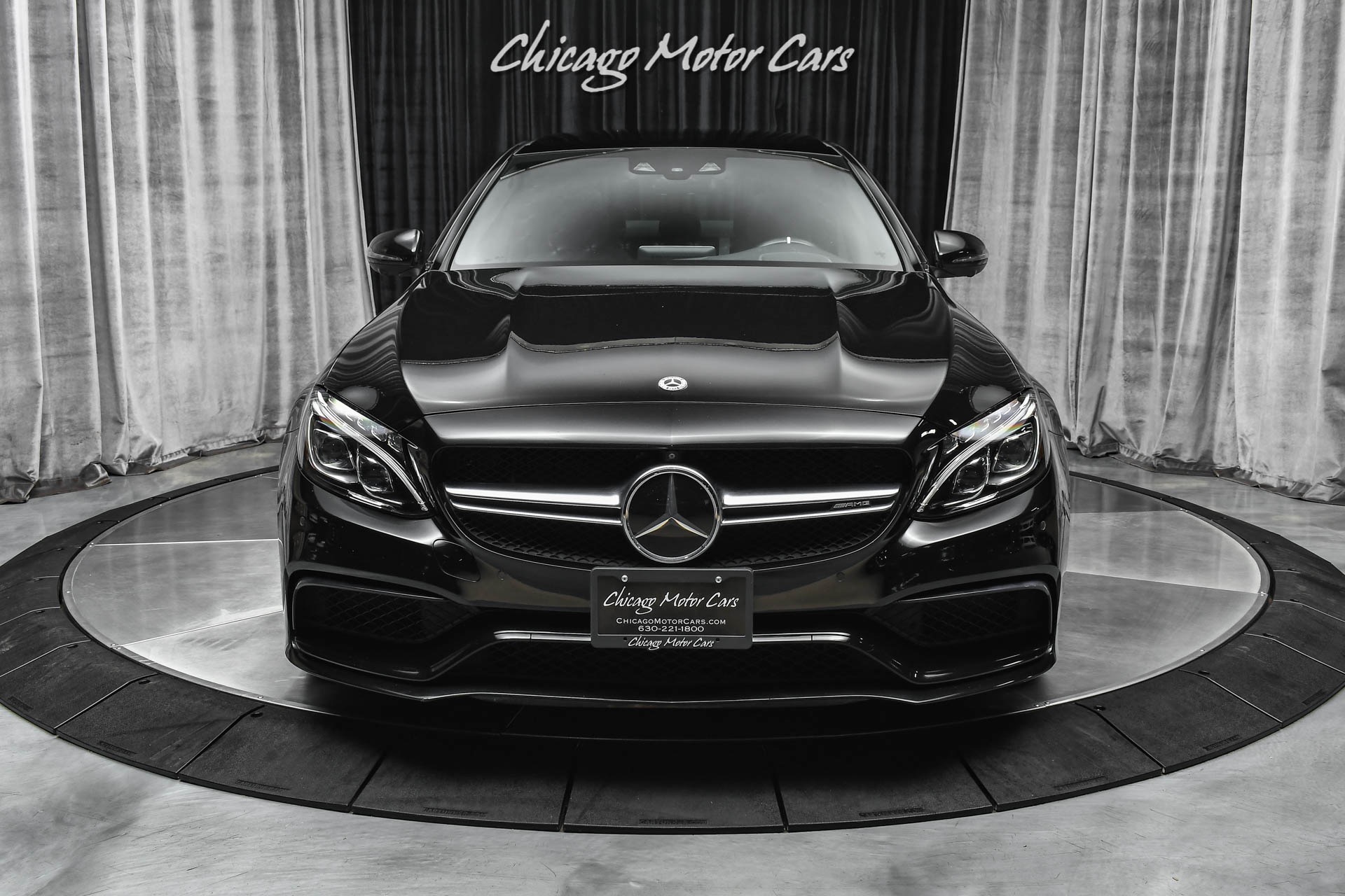 Used-2018-Mercedes-Benz-C63-S-AMG-Performance-Exhaust-Carbon-Fiber-RARE-Triple-Black