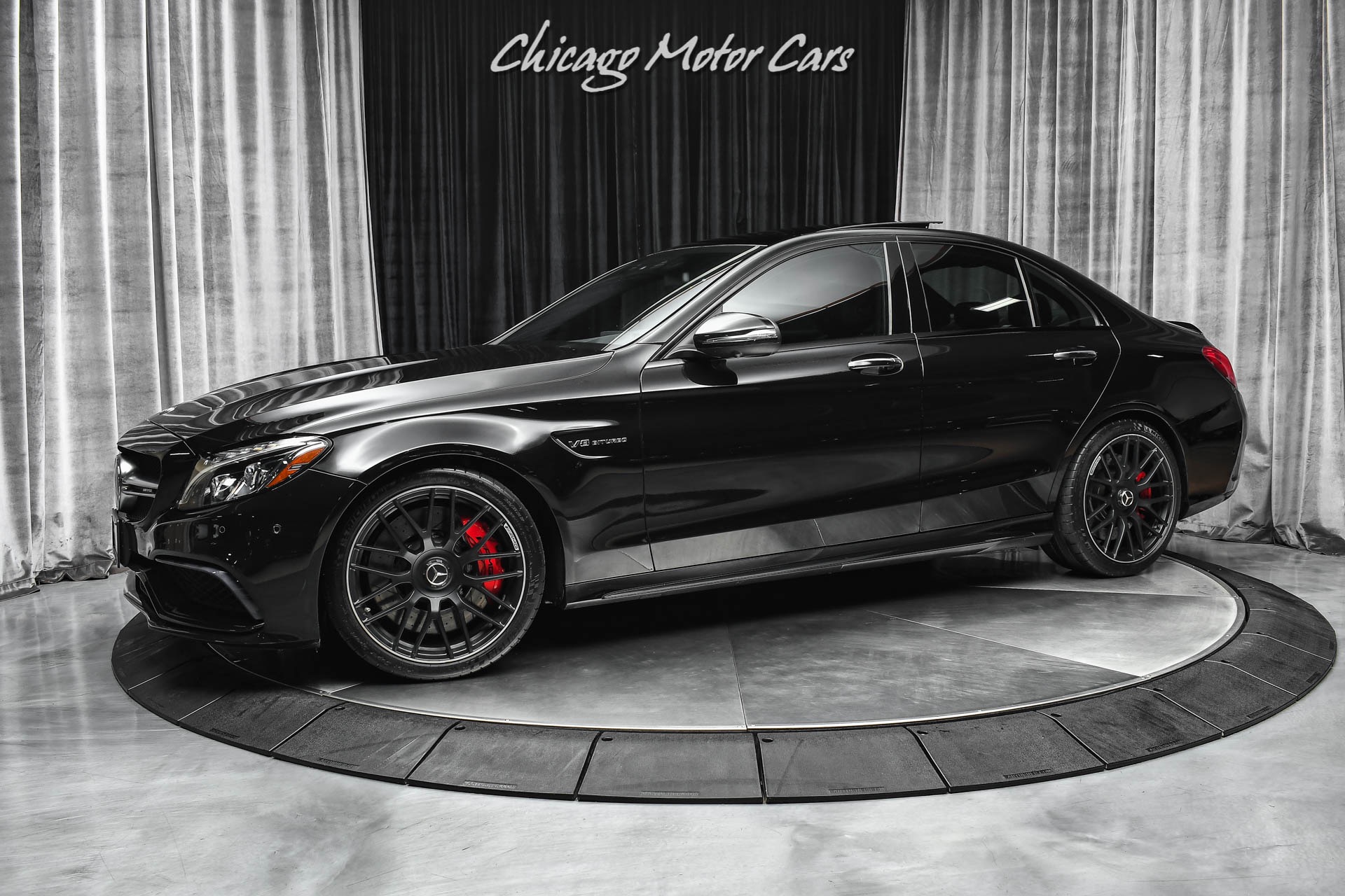 Used-2018-Mercedes-Benz-C63-S-AMG-Performance-Exhaust-Carbon-Fiber-RARE-Triple-Black