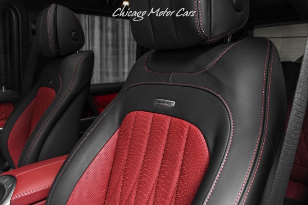 Used-2020-Mercedes-Benz-G63-AMG-G63-G-Manufaktur-Interior-Package-HOT-White-on-Red-Carbon-Fiber