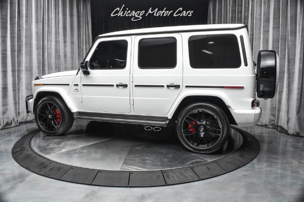 Used 2020 Mercedes-Benz G63 AMG G63 G Manufaktur Interior Package! HOT White on Red! Carbon Fiber! for sale Sold at Chicago Motor Cars in West Chicago IL 60185 3