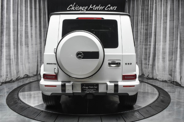 Used 2020 Mercedes-Benz G63 AMG G63 G Manufaktur Interior Package! HOT White on Red! Carbon Fiber! for sale Sold at Chicago Motor Cars in West Chicago IL 60185 4