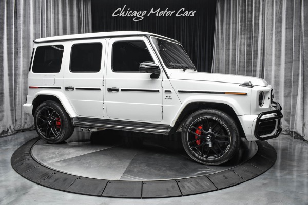 Used 2020 Mercedes-Benz G63 AMG G63 G Manufaktur Interior Package! HOT White on Red! Carbon Fiber! for sale Sold at Chicago Motor Cars in West Chicago IL 60185 6