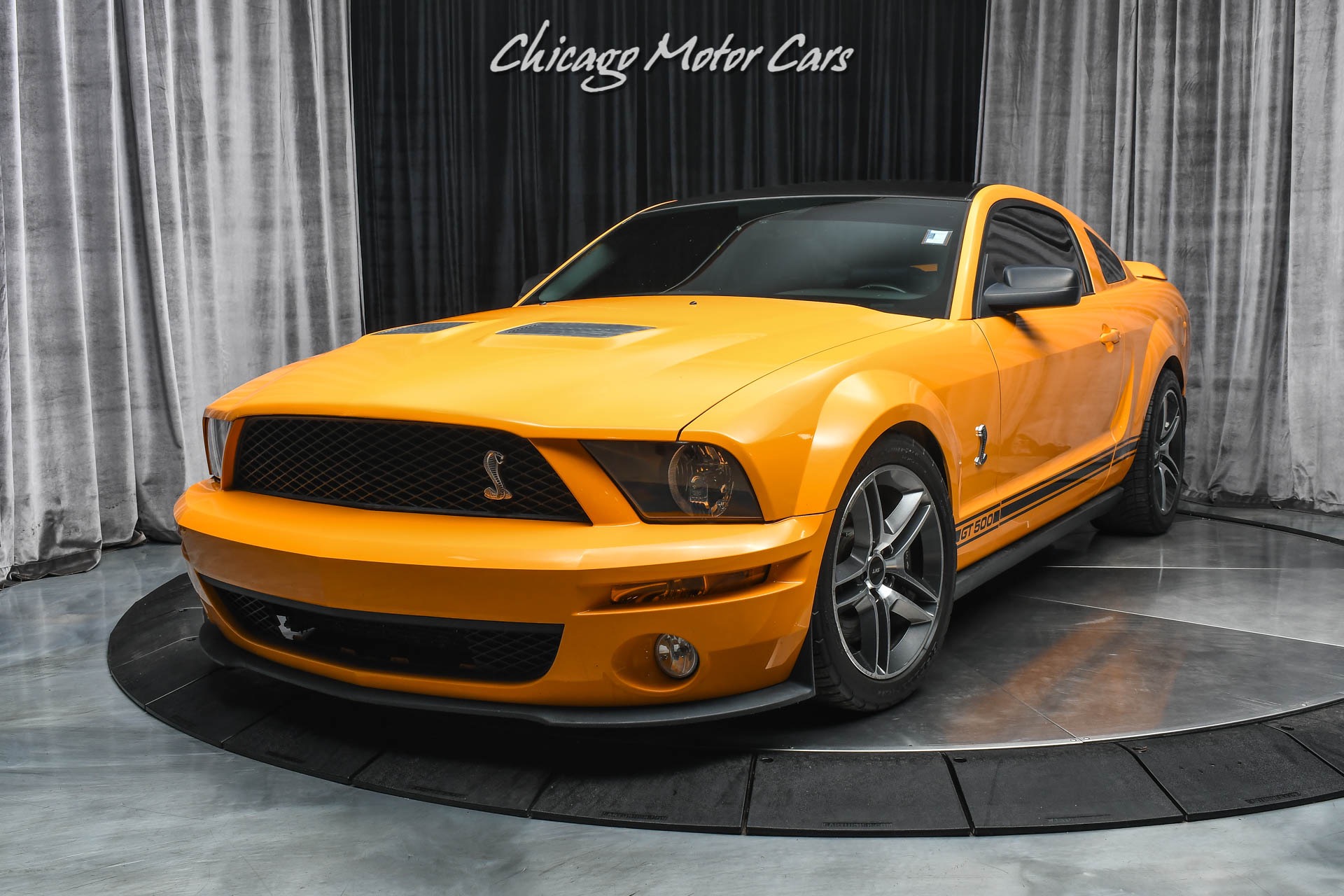 Used-2009-Ford-Shelby-GT500-Kooks-Longtube-Headers-and-XPipe-Rare-Grabber-Orange