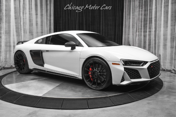 Used-2020-Audi-R8-52-quattro-V10-performance-Only-3K-Miles-Carbon-Fiber-Upgrades-LOADED