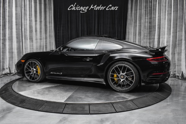 Used 2019 Porsche 911 Turbo S Coupe Original MSRP $248k+ LOADED! HOT COLOR COMBO! TURBO AERO KIT! for sale Sold at Chicago Motor Cars in West Chicago IL 60185 3